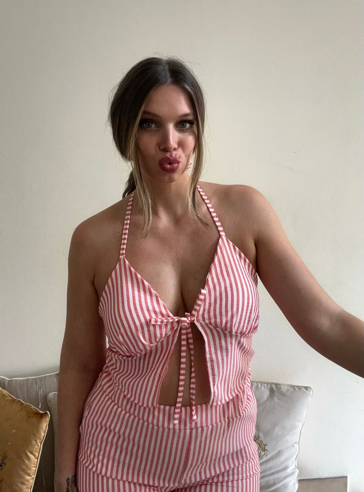 COMPLETO ELODIE ROSSO