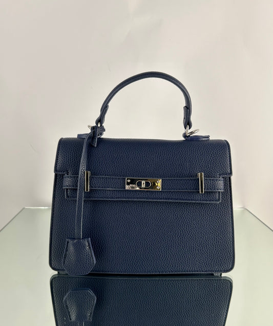 BORSA CASSIE MINI BLU