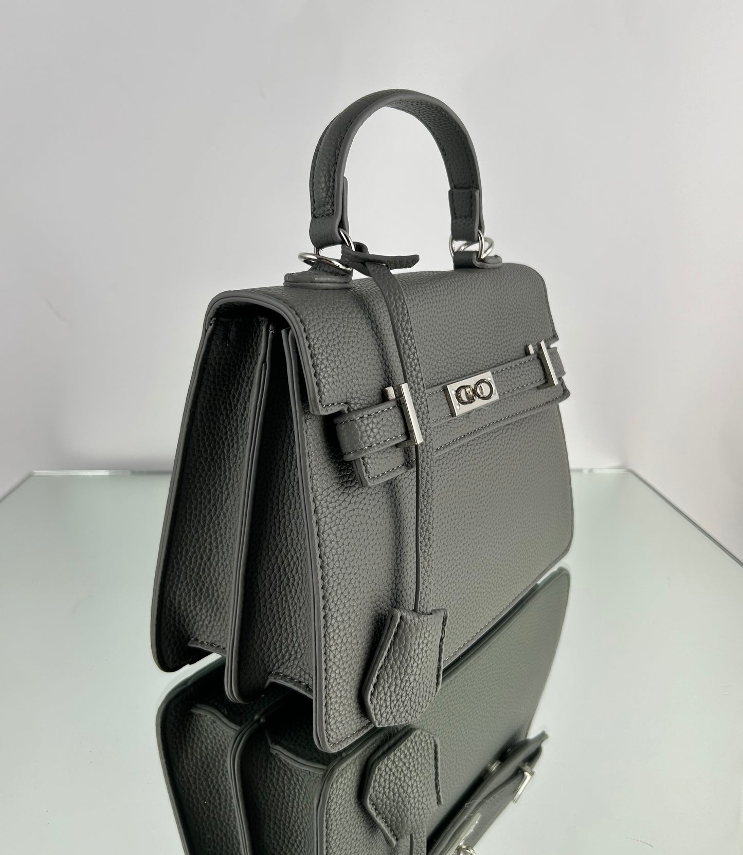 BORSA CASSIE MINI GRIGIO