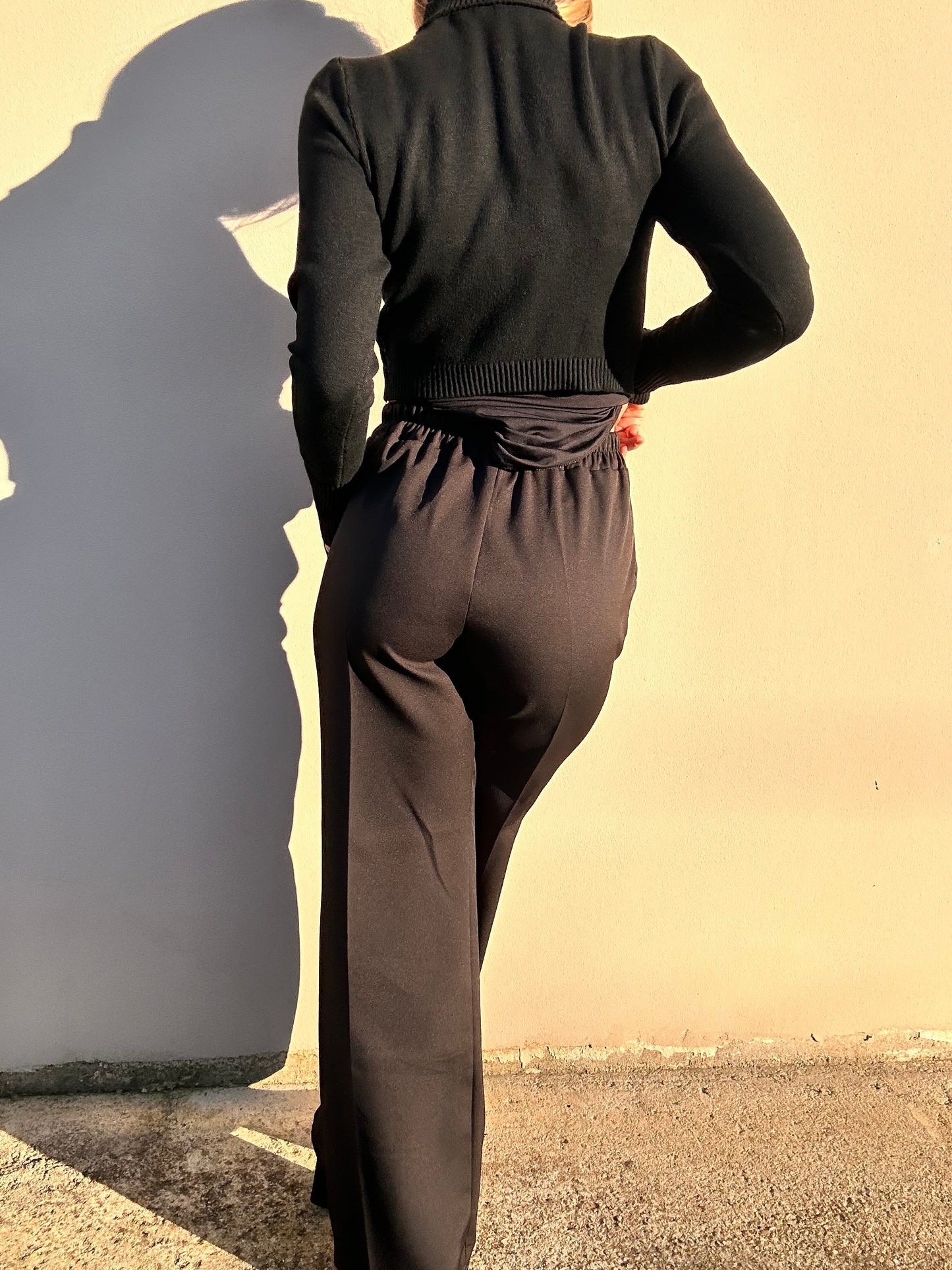 PANTALONE ARIA NERO