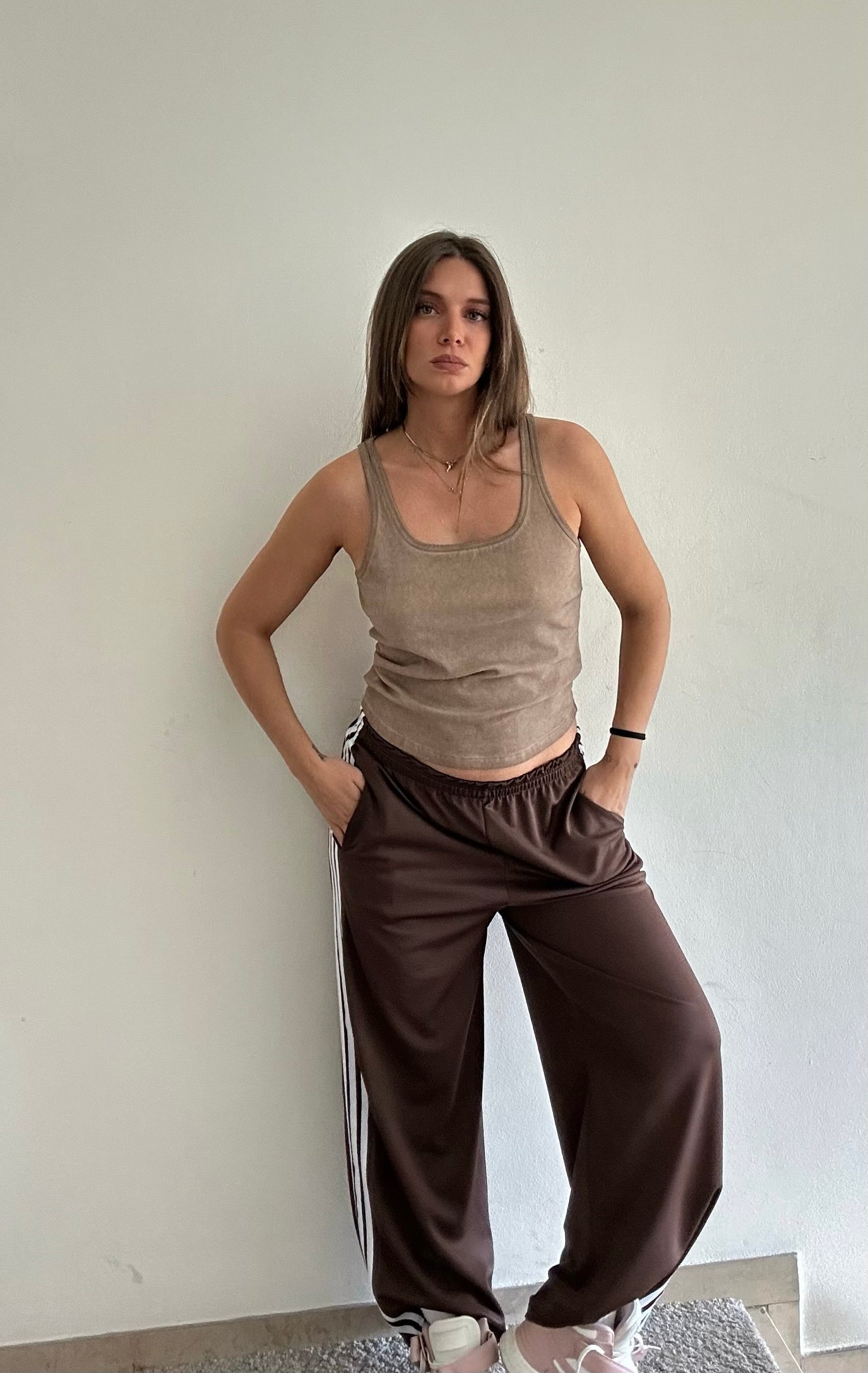 PANTALONE CALLIOPE MARRONE