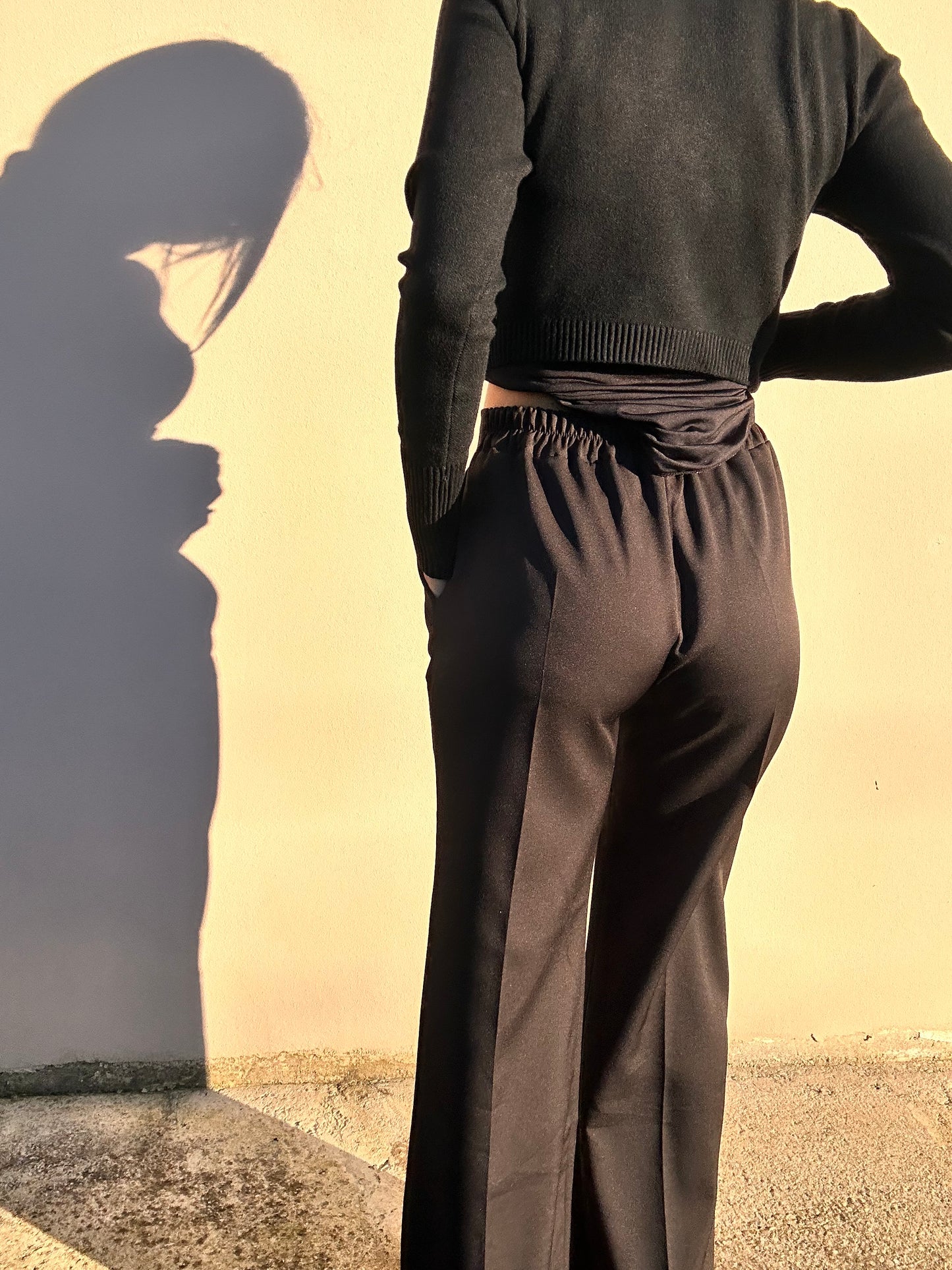 PANTALONE ARIA NERO