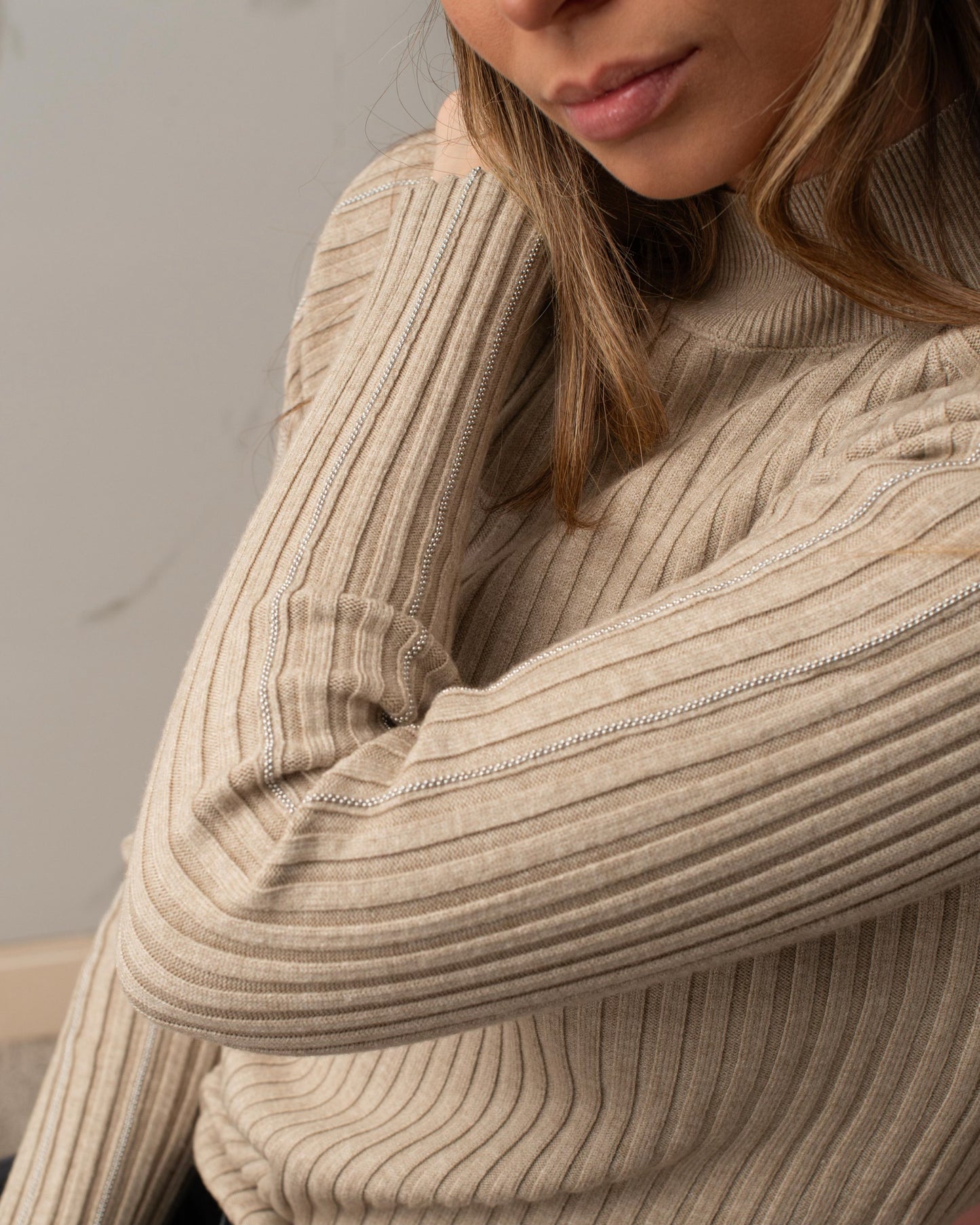 PULLOVER VIVIA BEIGE